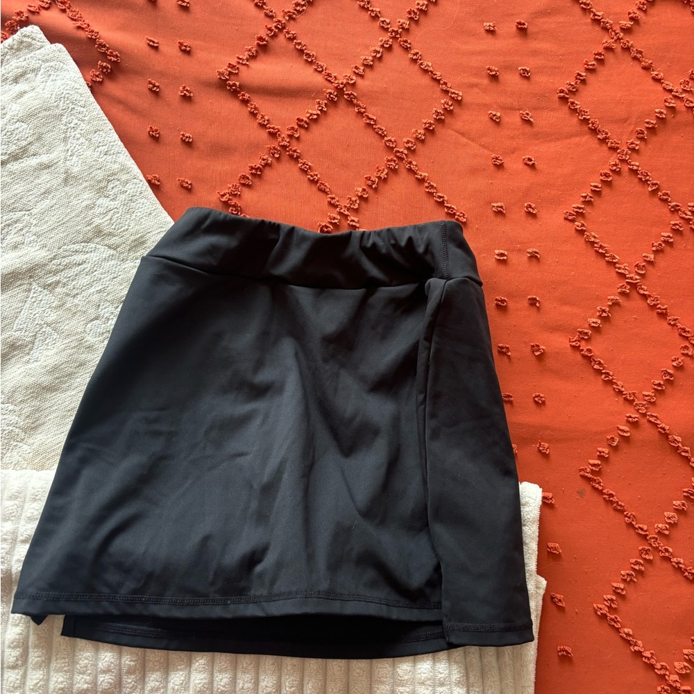 Black Women's Tennis Skirt